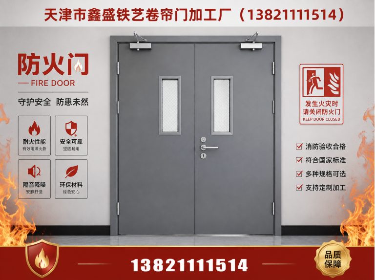西青区电动卷帘门展示图